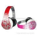 Promotional Wireless Computer Headset with FM Radio, microSD Card MP3 Player, Colorful Printing
